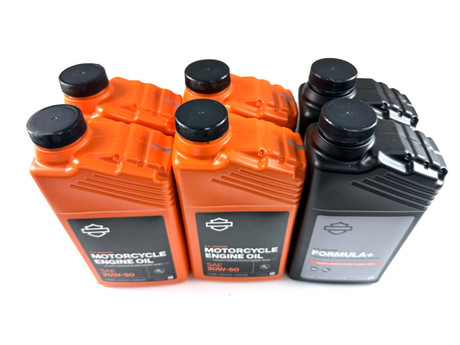 HARLEY DAVIDSON ZESTAW EKSPLOATACYJNY OLEJ SILNIKOWY MINERALNY 20W50 4L, FORMULA+ 2L