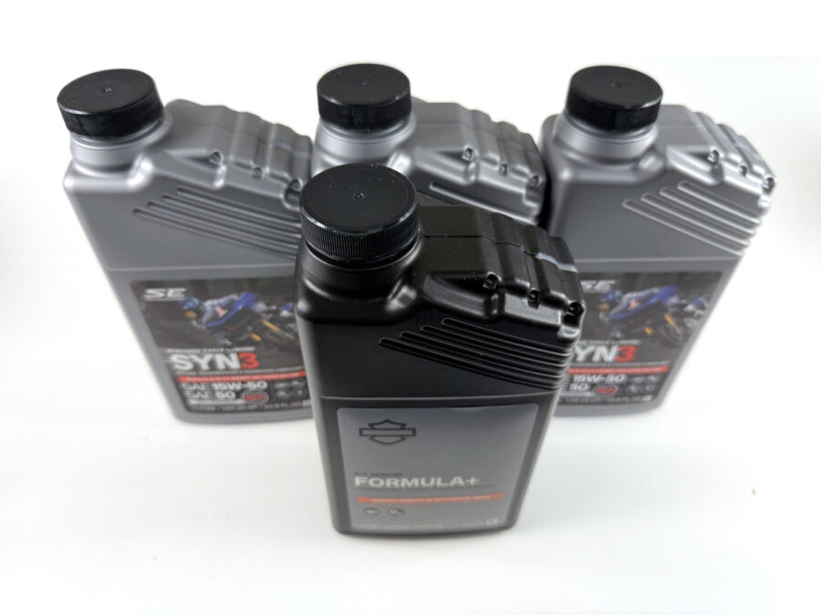 HARLEY DAVIDSON SPORTSTER ZESTAW EKSPLOATACYJNY OLEJ SILNIKOWY SYN3 15W50 3L, FORMULA+ 1L