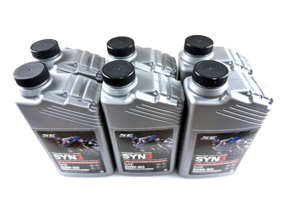 HARLEY DAVIDSON ZESTAW EKSPLOATACYJNY OLEJ SILNIKOWY SYN3 20W50 6L