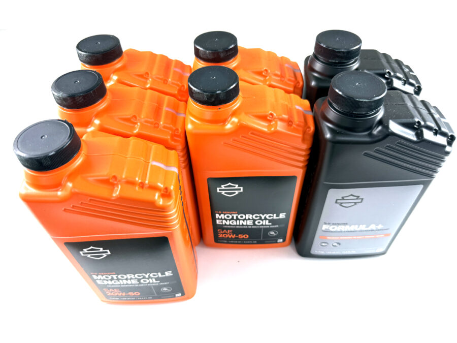 HARLEY DAVIDSON ZESTAW EKSPLOATACYJNY OLEJ SILNIKOWY MINERALNY 20W50 5L, FORMULA+ 2L